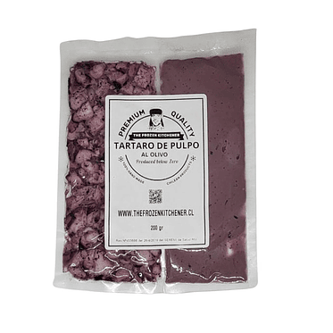 Tártaro de pulpo al olivo 1