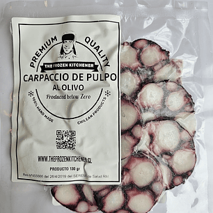 Carpaccio de pulpo al Olivo