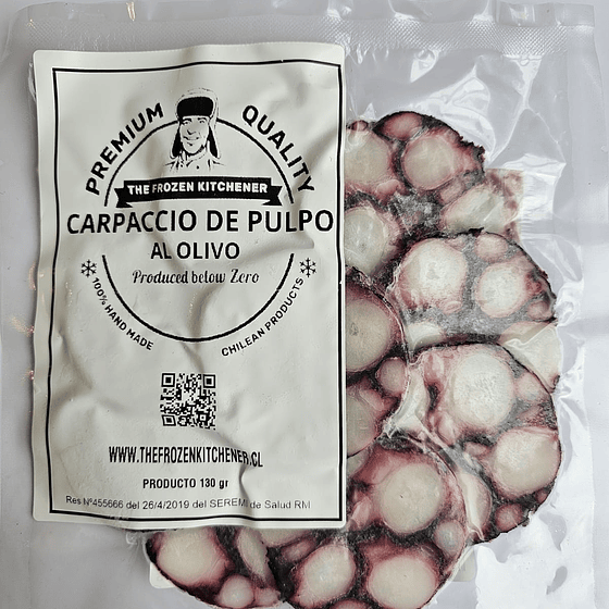 Carpaccio de pulpo al Olivo 1