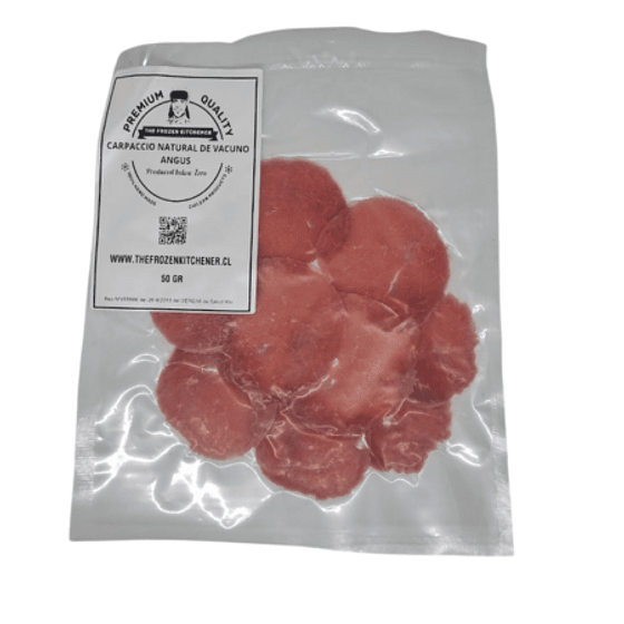 Carpaccio natural de vacuno angus 50 gr 1