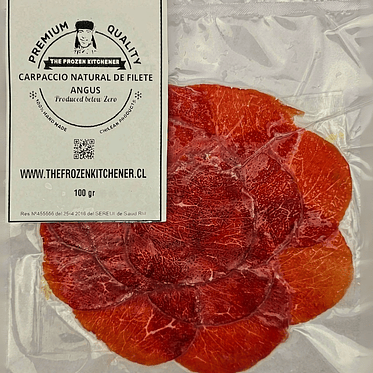 Carpaccio natural de filete angus 1