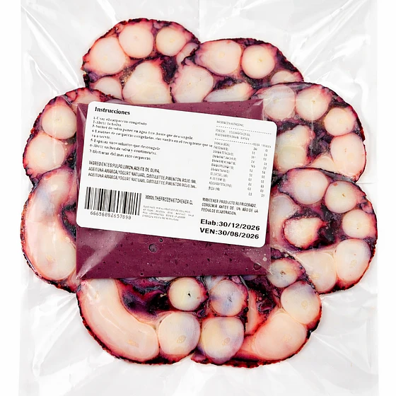 Carpaccio de pulpo al Olivo 2