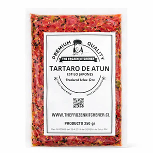 Tartaro de atún estilo japonés