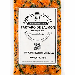 Tártaro de Salmón estilo japonés