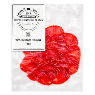 Carpaccio natural de atun