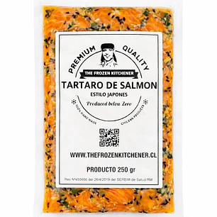 Tártaro de Salmón estilo japonés