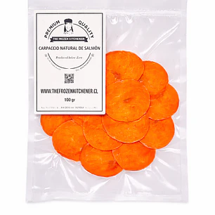 Carpaccio natural de salmon