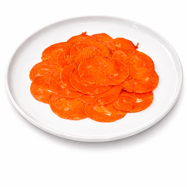  Carpaccio de salmón  ahumado y salsa de palta 2