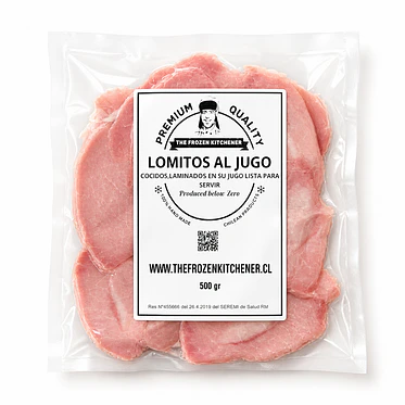 Lomito de cerdo artesanal en su jugo 1