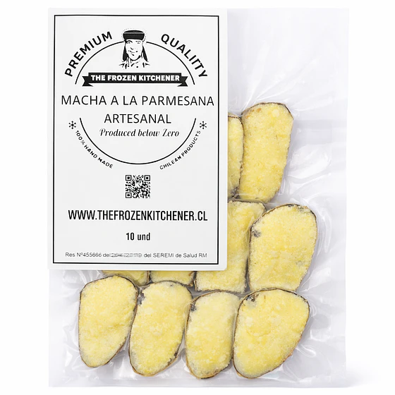 10 unidades de Machas a la Parmesana medianas de 10 machas cada una 1