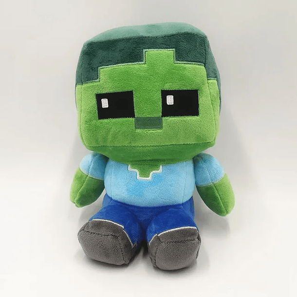 Peluche Minecraft Felpa Zombie 20cm