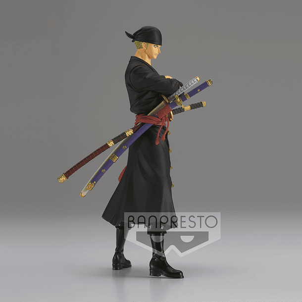 One Piece Roronoa Zoro The Grandline Series Wanokuni DXF Banpresto original  3