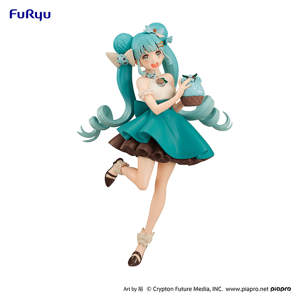 VOCALOID Hatsune Miku Chocolate Mint Ver SweetSweets Series FuRyu Original 