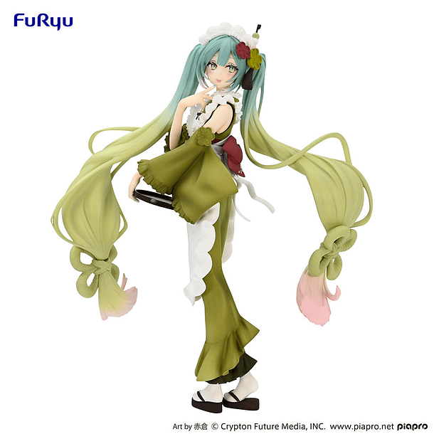 VOCALOID Hatsune Miku Matcha Green Tea Parfait Exceed Creative FuRyu Original 8