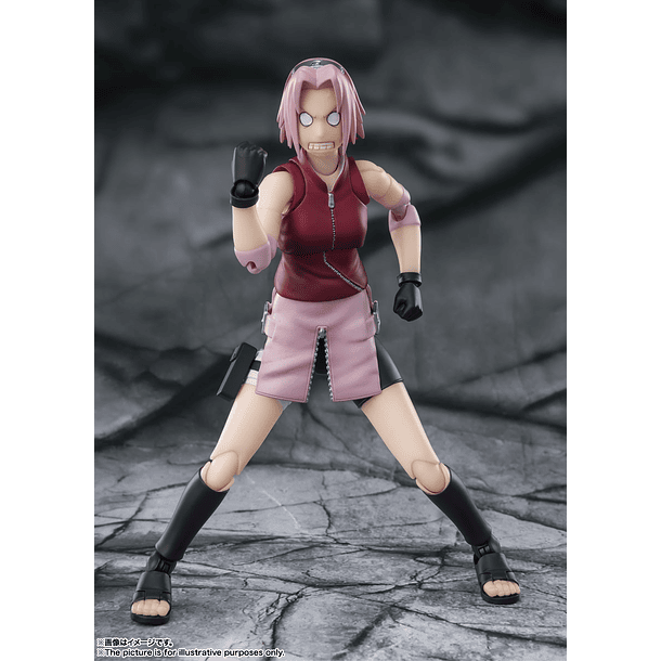 Naruto Shippuden Sakura S.H.Figuarts Bandai Original SHF 3