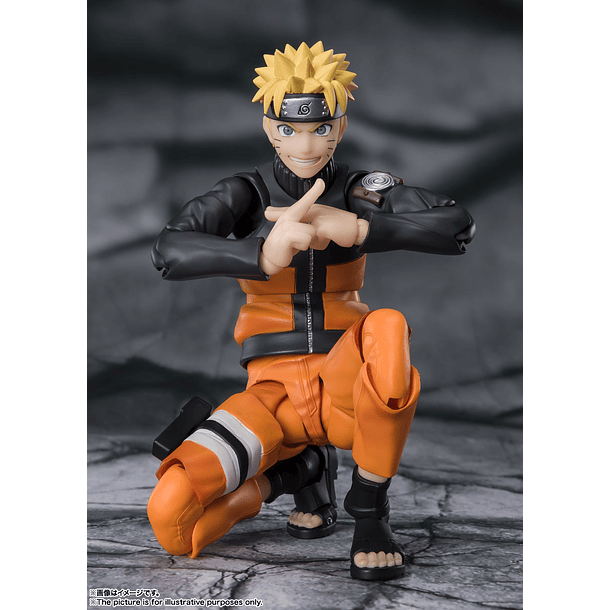 Naruto Shippuden Uzumaki Naruto S.H.Figuarts Bandai Original SHF  6