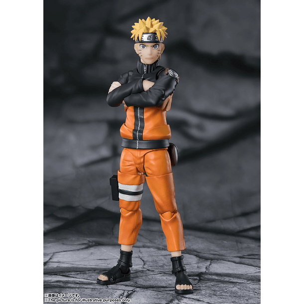 Naruto Shippuden Uzumaki Naruto S.H.Figuarts Bandai Original SHF 