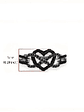 Anillo Amor Infinito en Plata 925 con Circonitas Negras - Miniatura 3