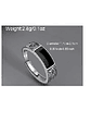 Anillo Distinción Ónix en Plata 925 Unisex - Miniatura 1