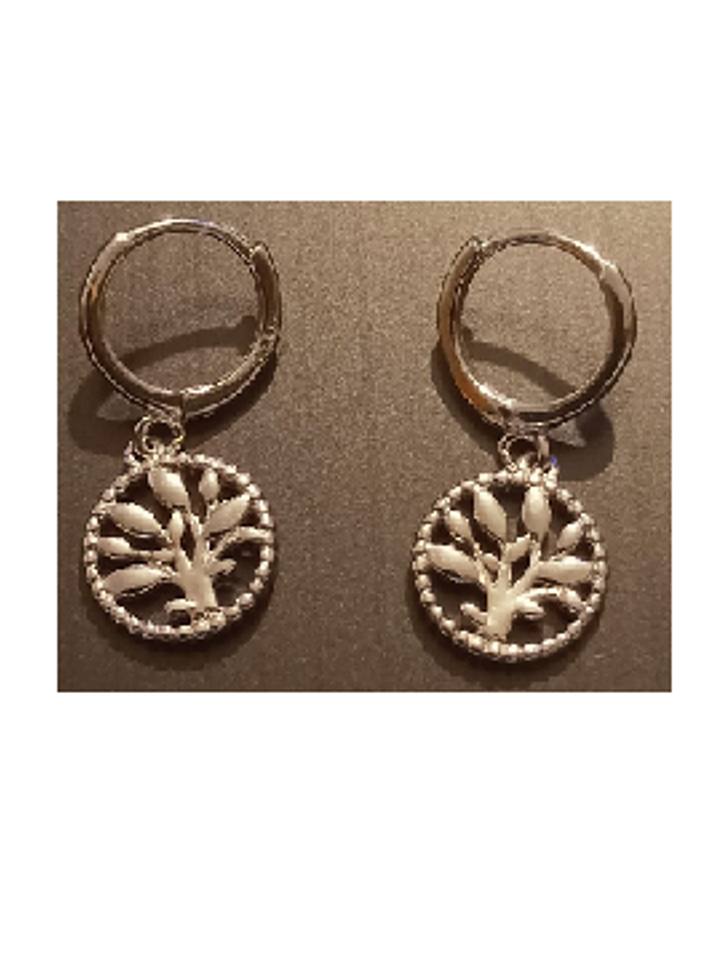 Aros Árbol de la Vida en Plata Esterlina 925 3