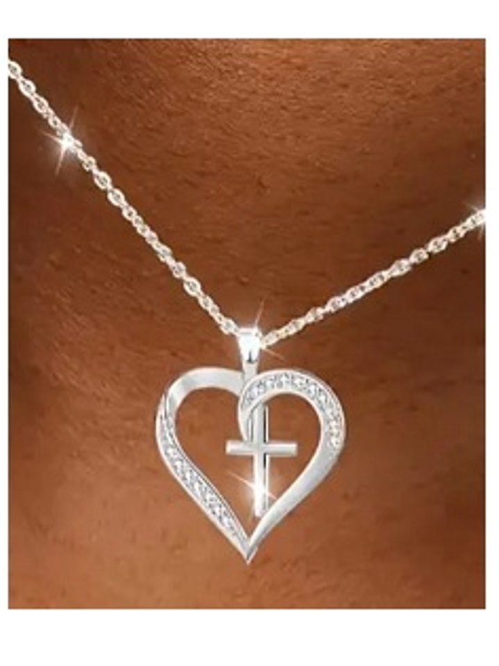 Collar Corazón de Fe en Plata 925 1