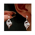 Aros Corazón de Plata 925 – Gotas Elegantes