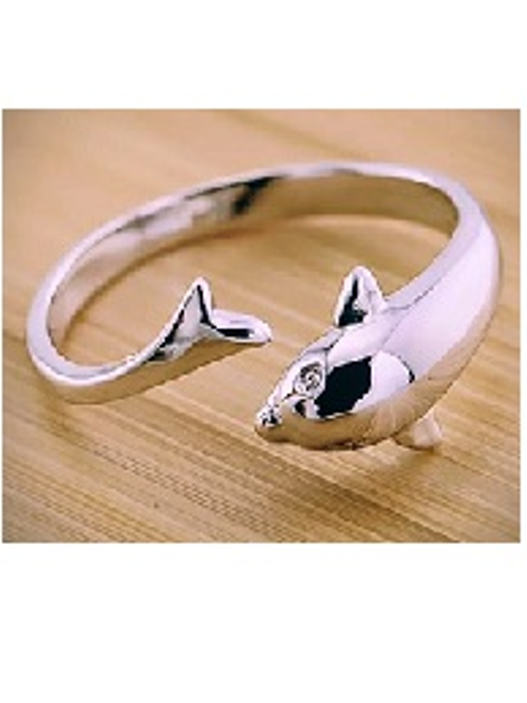 Anillo Delfín de Plata 925 – Diseño Abierto Ajustable 2