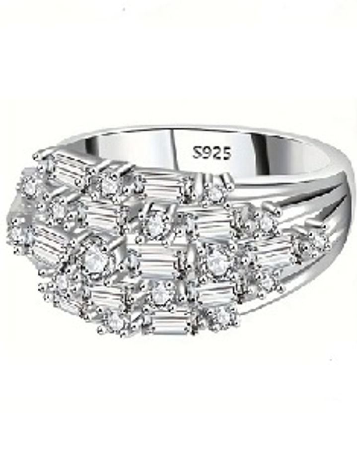 Anillo de Plata 925 con Circonia Cúbica – Brillo y Sofisticación 1
