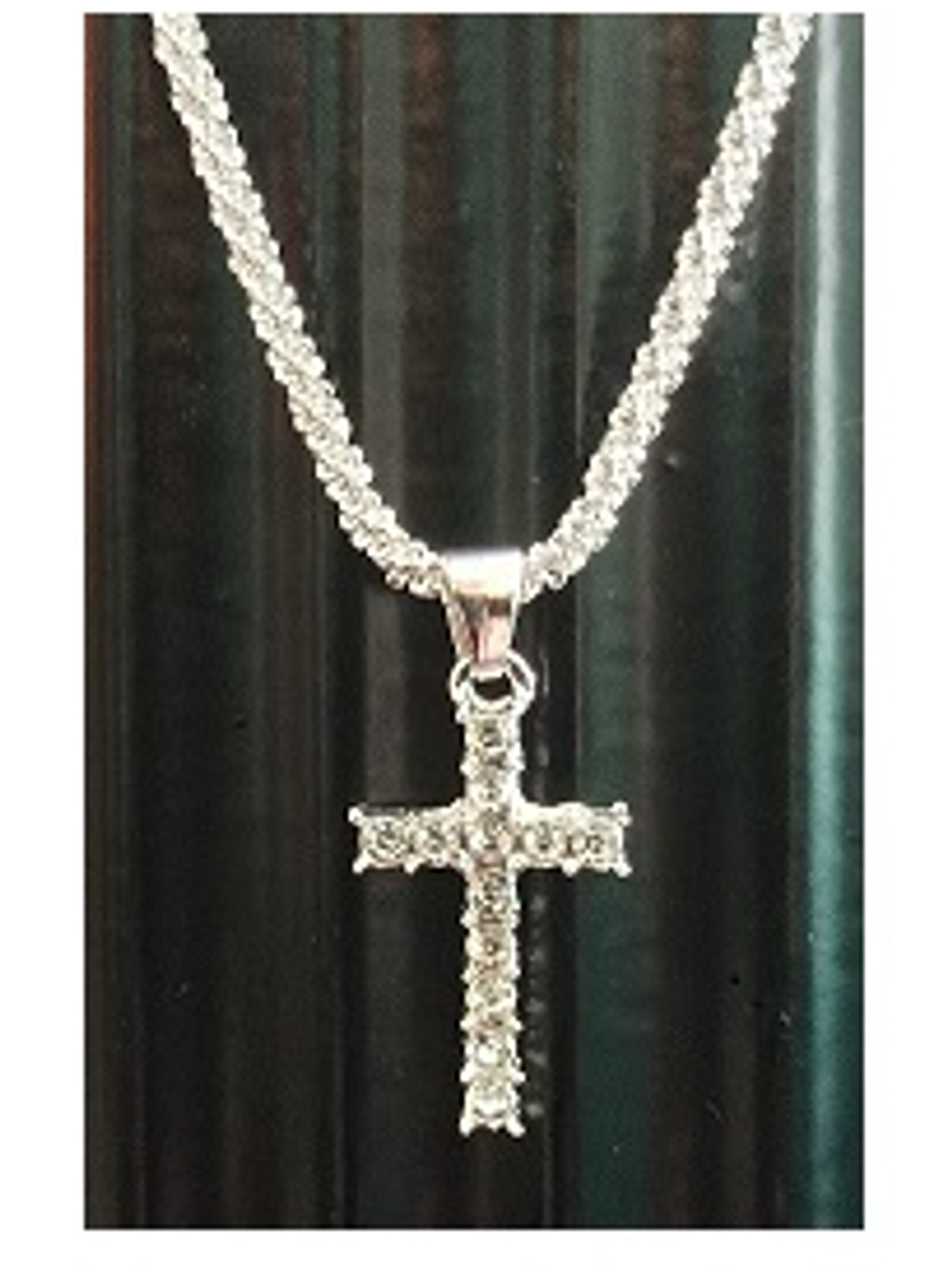 Collar Cruz de Luz en Plata 925 3