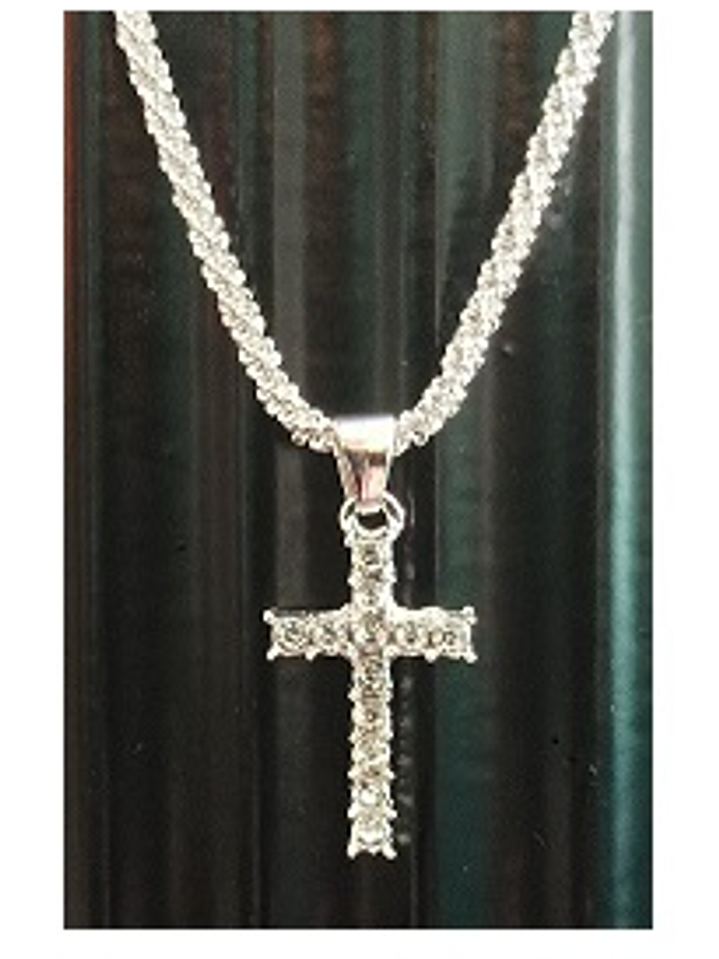 Collar Cruz de Luz en Plata 925 3