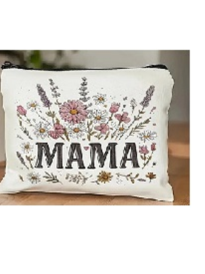 Bolso “Mamá con Flores” – Diseño Floral Encantador 1