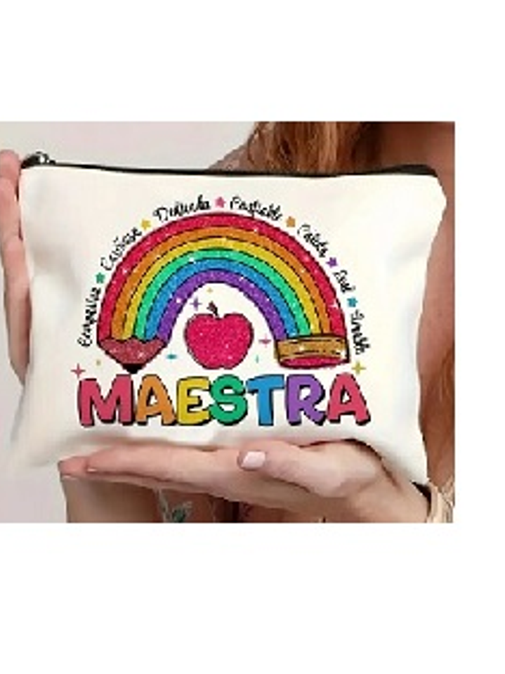 Bolso Maestra – Regalo Colorido y Especial 1