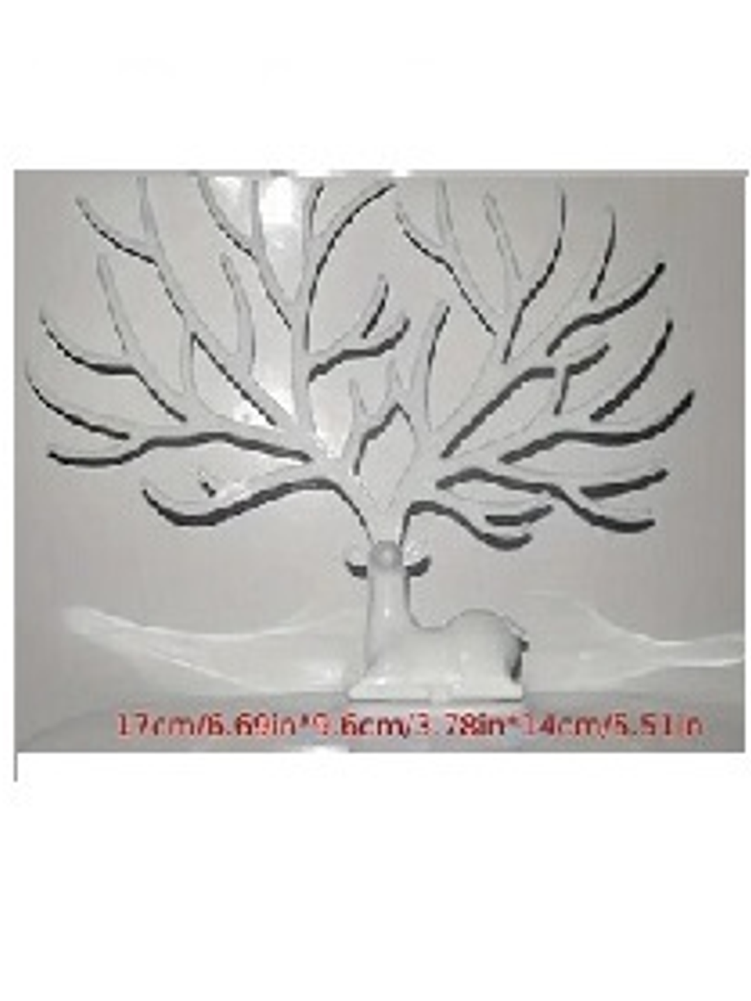 Soporte de Exhibición Árbol con Bandeja – Organizador de Joyería 3