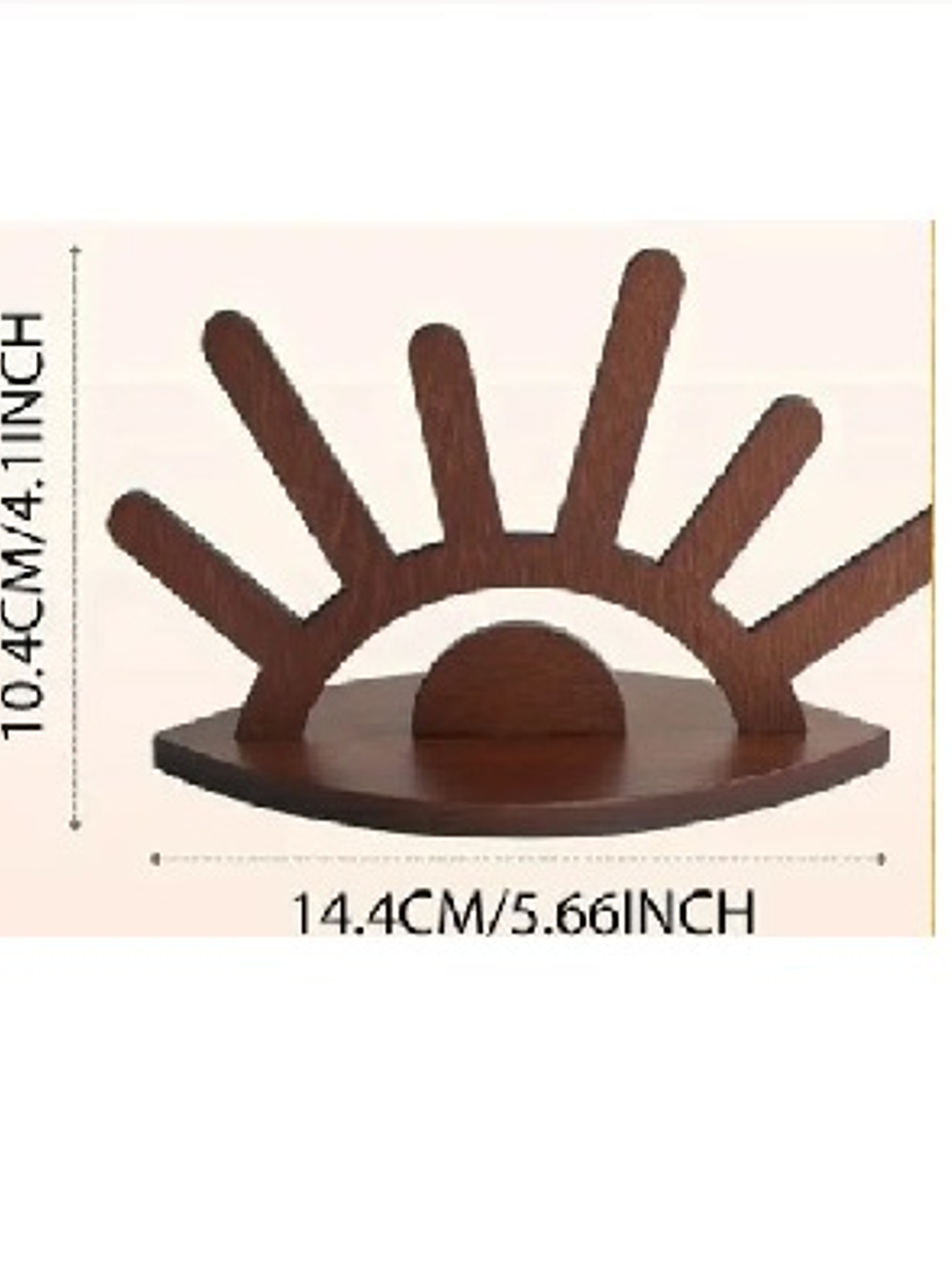 Soporte de Joyería en Madera – Organizador de Anillos, Collares y Pulseras 2