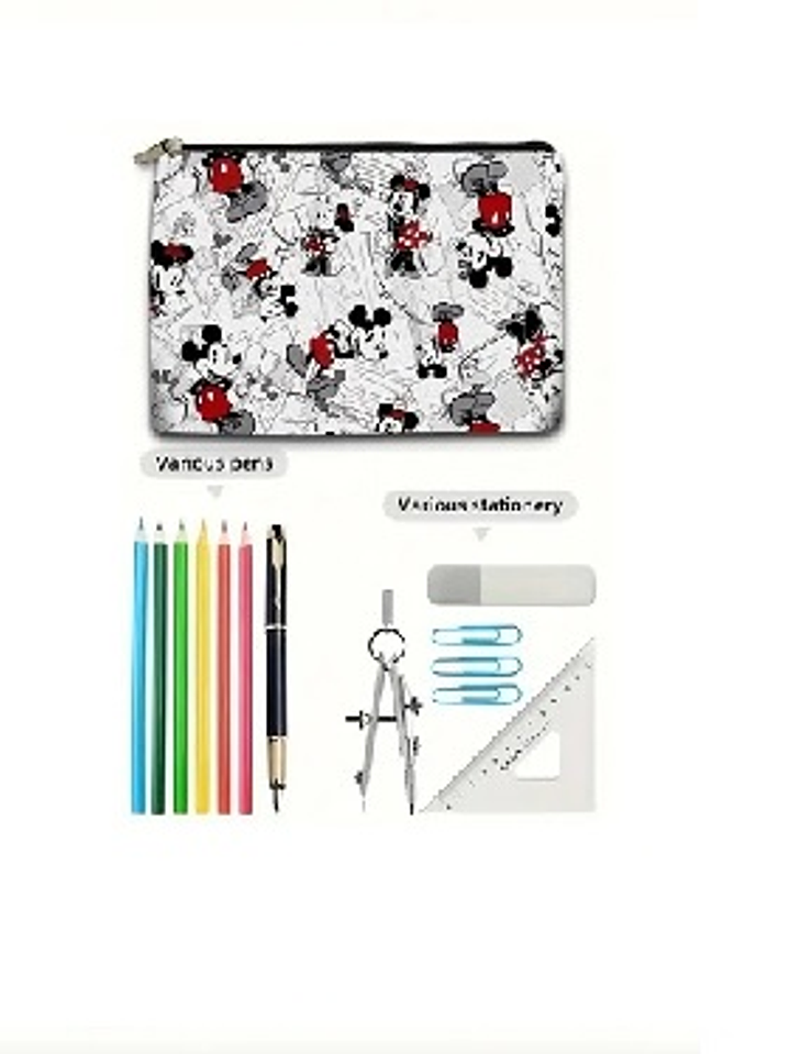  Estuche Mickey – Disney, Escolar y Multifuncional 2
