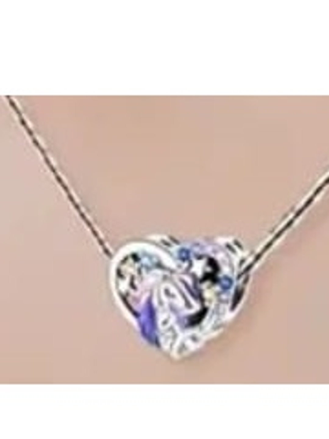 Dije de Pony Corazón – Baño de Plata Esterlina 925 con Circones 3