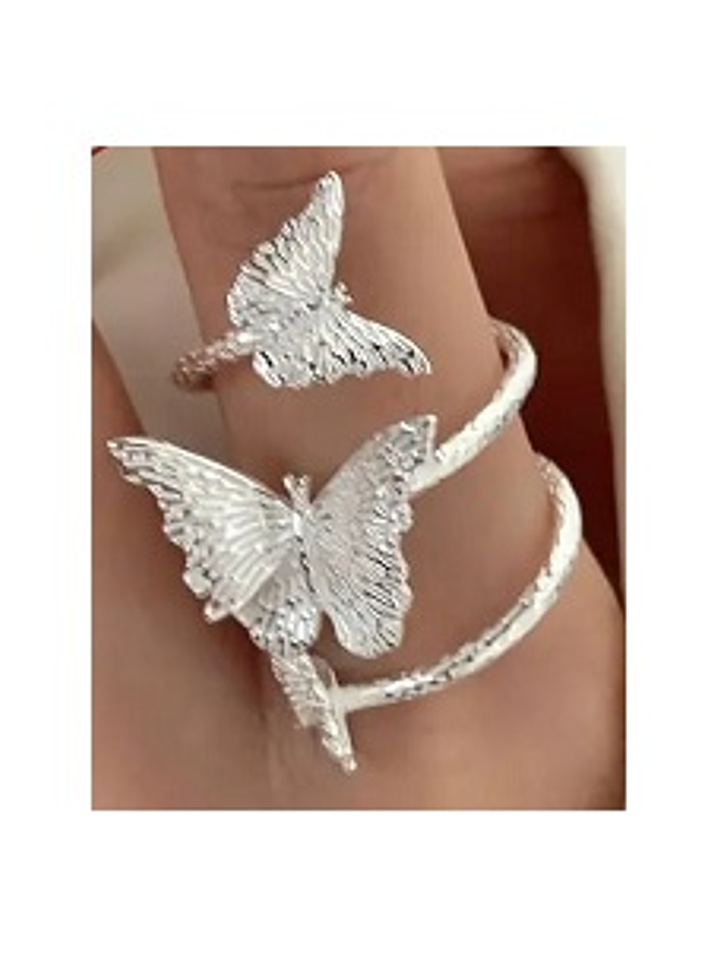Anillo Envoltura de Mariposa – Plata Esterlina 925 1
