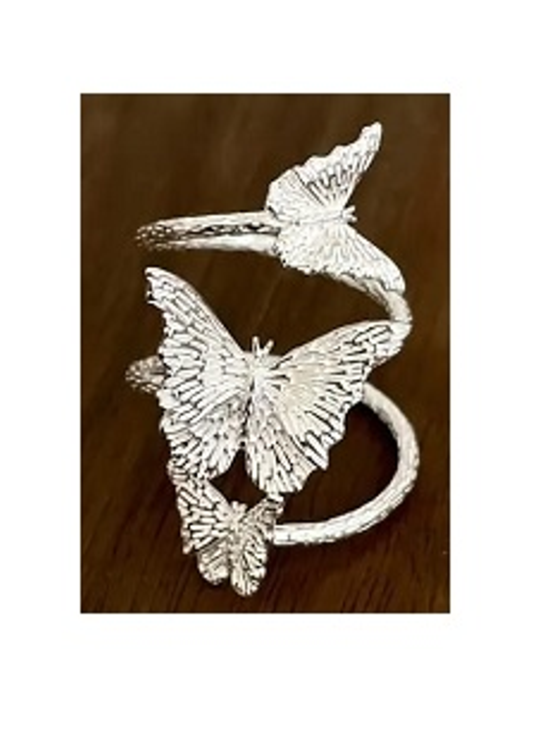 Anillo Envoltura de Mariposa – Plata Esterlina 925 3