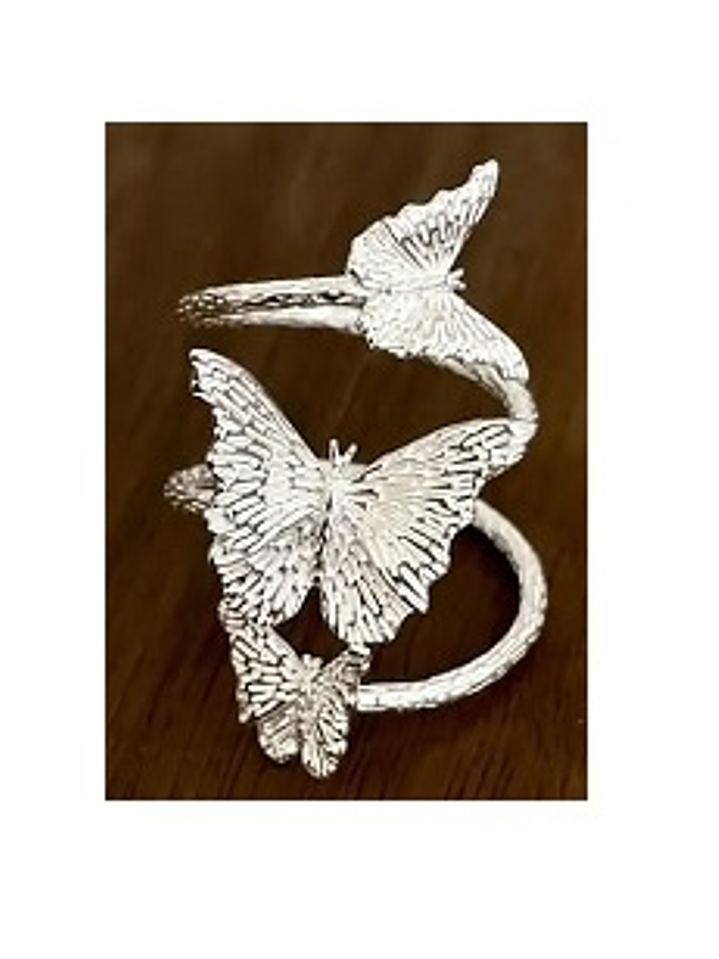 Anillo Envoltura de Mariposa – Plata Esterlina 925 3