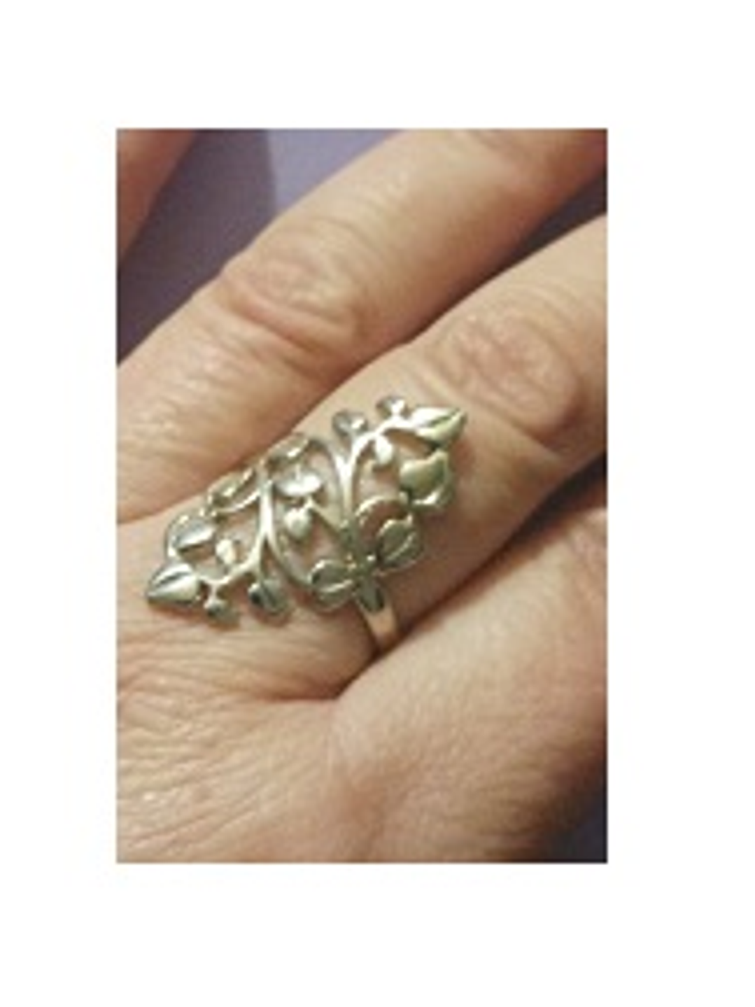 Anillo Enredadera de Hojas – Plata Esterlina 925 2