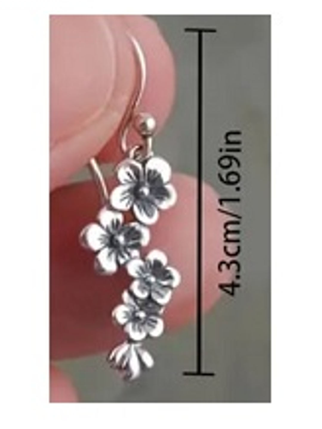 Aros Bohemios Margarita y Hojas – Plata Esterlina 925 2