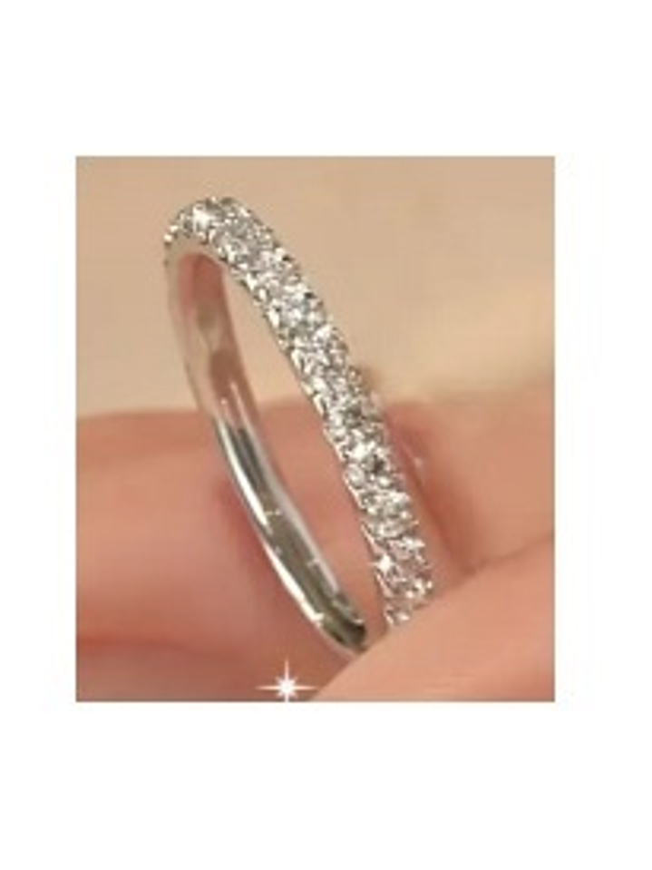 Anillo de Compromiso Plata 925 con Moissanita Brillante – Elegancia y Amor Eterno 1