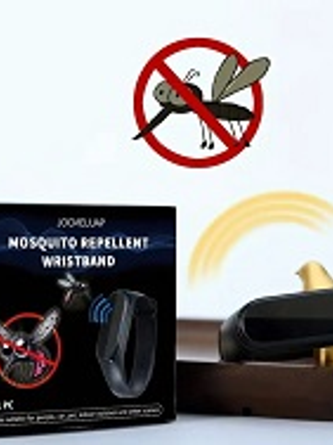 Pulsera reloj  electronica repelente de mosquitos, pantalla tactil, elegantr moderno unisex, 1