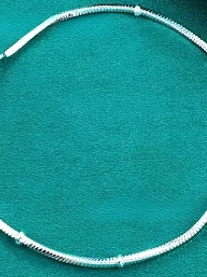 Pulsera Creativa Tipo Serpiente en Plata 925 3