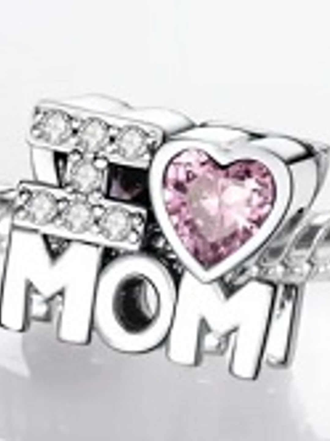 Pulsera “I Love Mom” Tipo Serpiente en Plata 925 1
