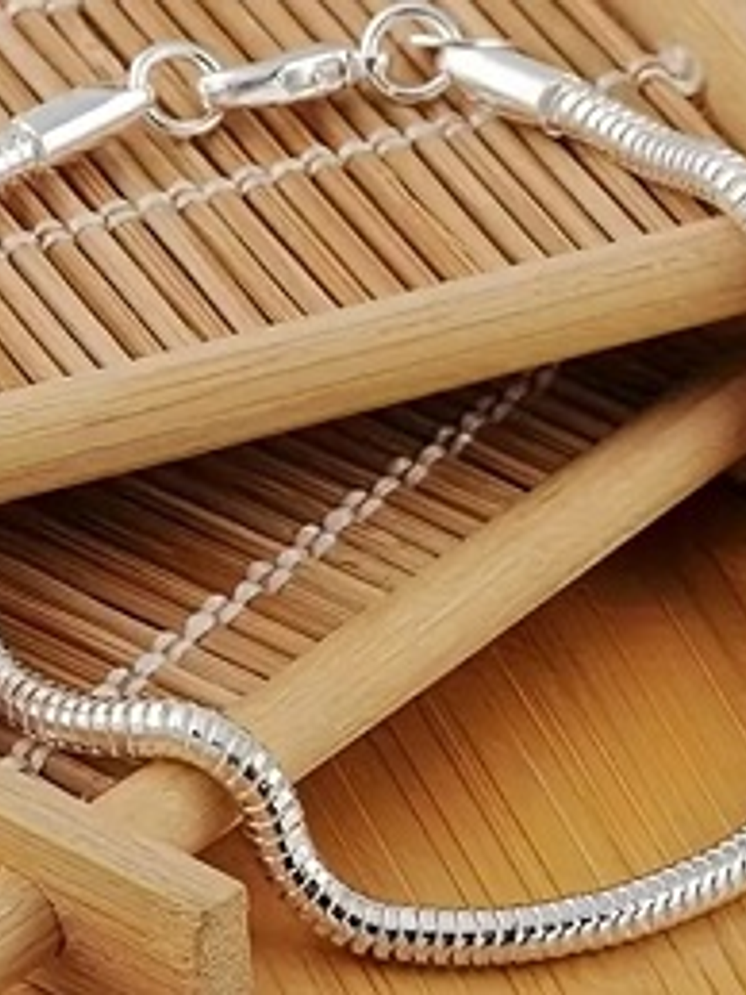 Pulsera “I Love Mom” Tipo Serpiente en Plata 925 3