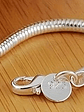 Pulsera “I Love Mom” Tipo Serpiente en Plata 925 - Miniatura 5
