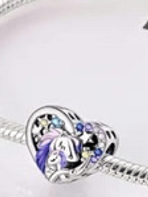 Pulsera Pony Tipo Serpiente en Plata 925