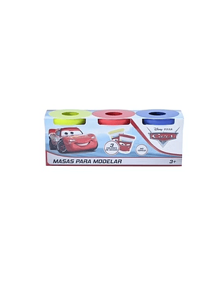 Masas para Modelar Disney · Pixar Cars (3 Colores)