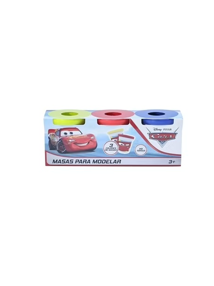 Masas para Modelar Disney · Pixar Cars (3 Colores) 1